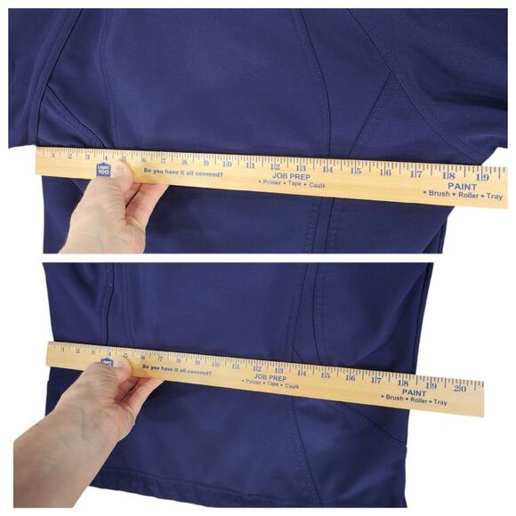 Double Diamond M Softshell Jacket Womens Fleece Lined Purple Zip Pockets‎ Bungee - Picture 5 of 13